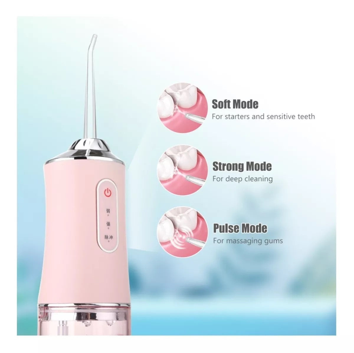 Irrigador Oral Recargable – ¡Limpieza Profunda y Eficaz para Tu Sonrisa! - 🇨🇴