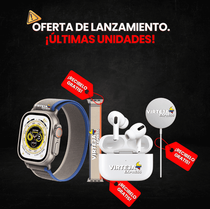 [COMPRA 1 Y LLEVA 4] Smart Watch Q9 Ultra 2+ ¡REGALOS GRATIS INCLUIDOS! - 🇨🇴