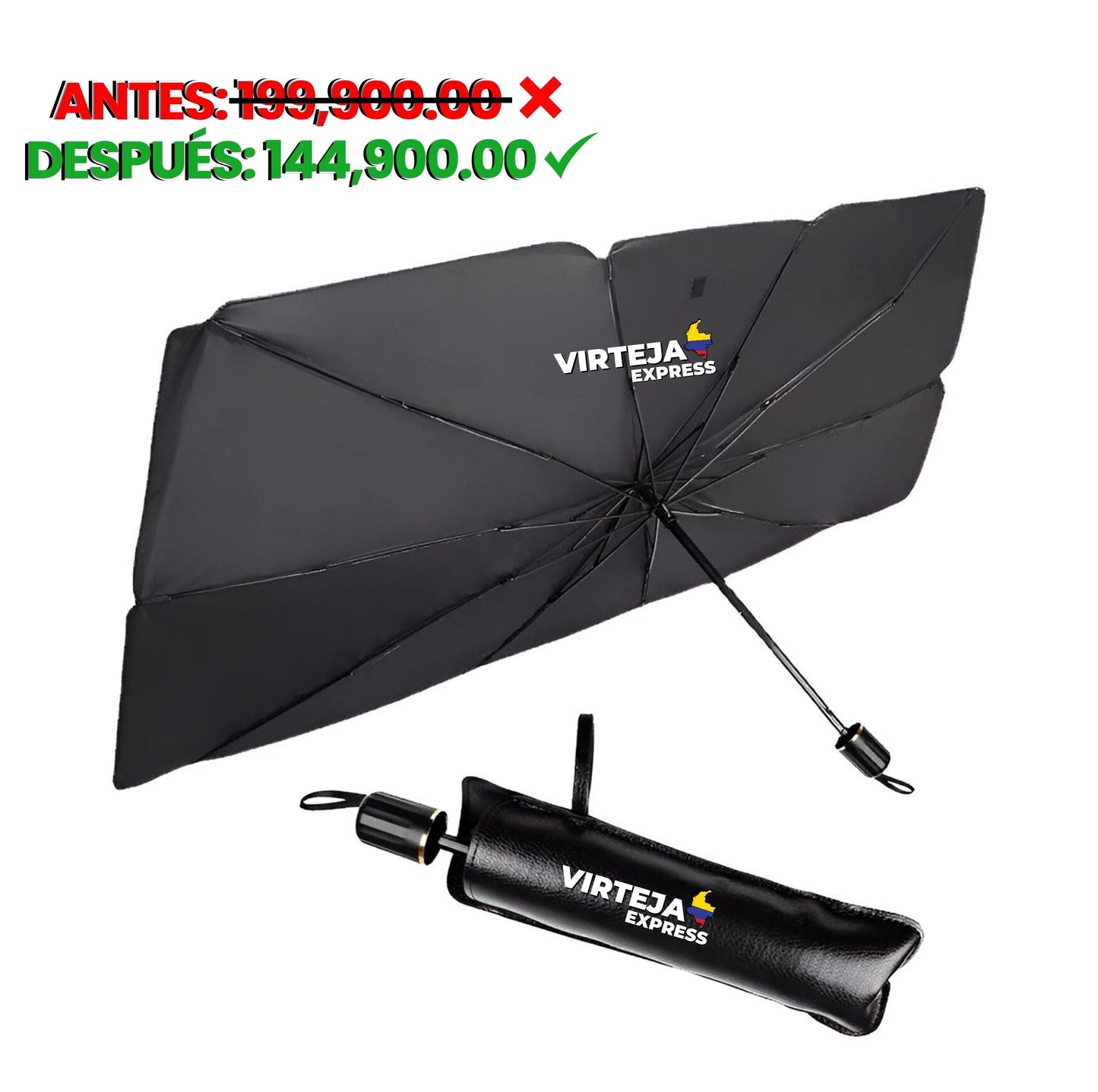 Protector Solar Plegable para Parabrisas - 🇨🇴