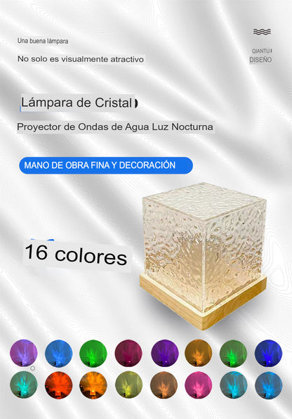 LAMPARA CUBO AURORA BOREAL - 🇨🇴