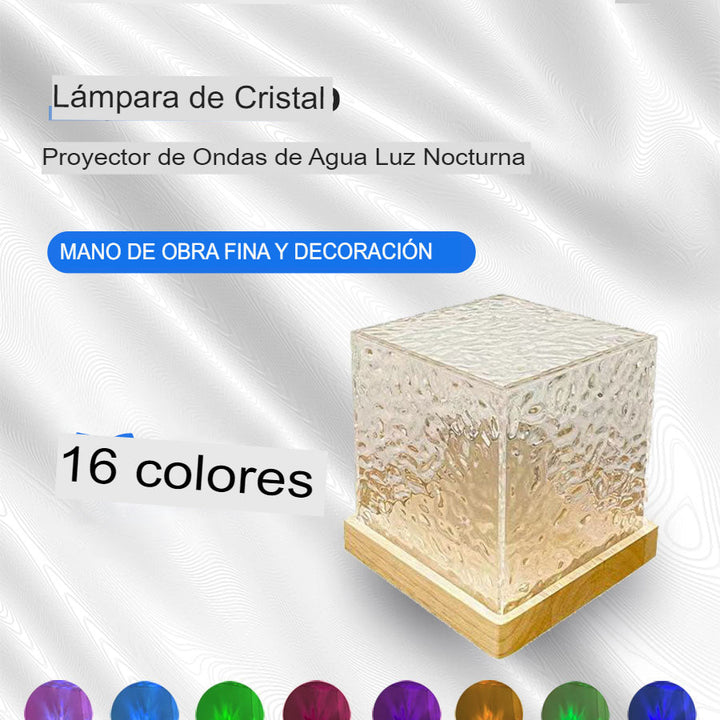 LAMPARA CUBO AURORA BOREAL - 🇨🇴