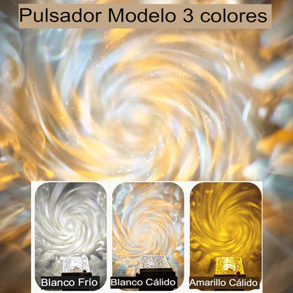 LAMPARA CUBO AURORA BOREAL - 🇨🇴