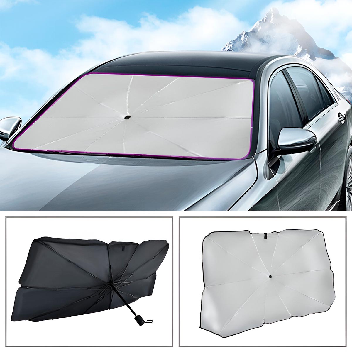 Protector Solar Plegable para Parabrisas - 🇨🇴